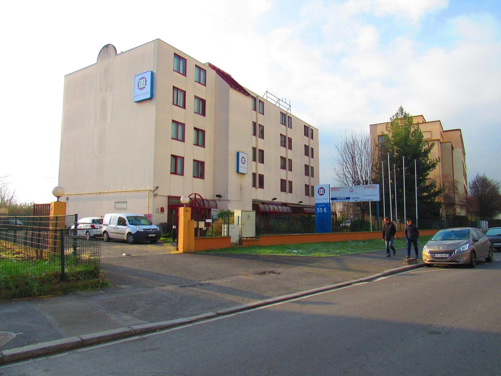 Hotel Gallieni Женнвільє Екстер'єр фото